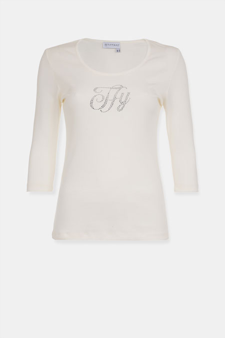 Bazna ženska majica 3/4 rukava od 100% pamuka Tiffany Production